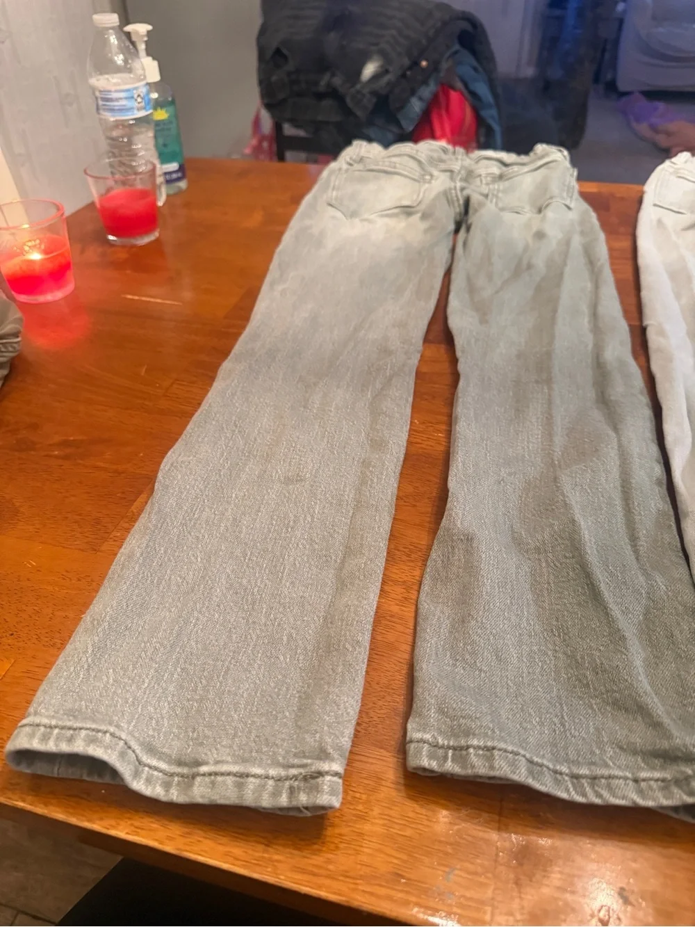 Old Navy Light Gray Slim Jeans